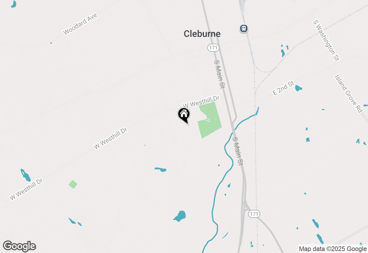 Map of 501 W 3rd Street, Cleburne, TX 76033