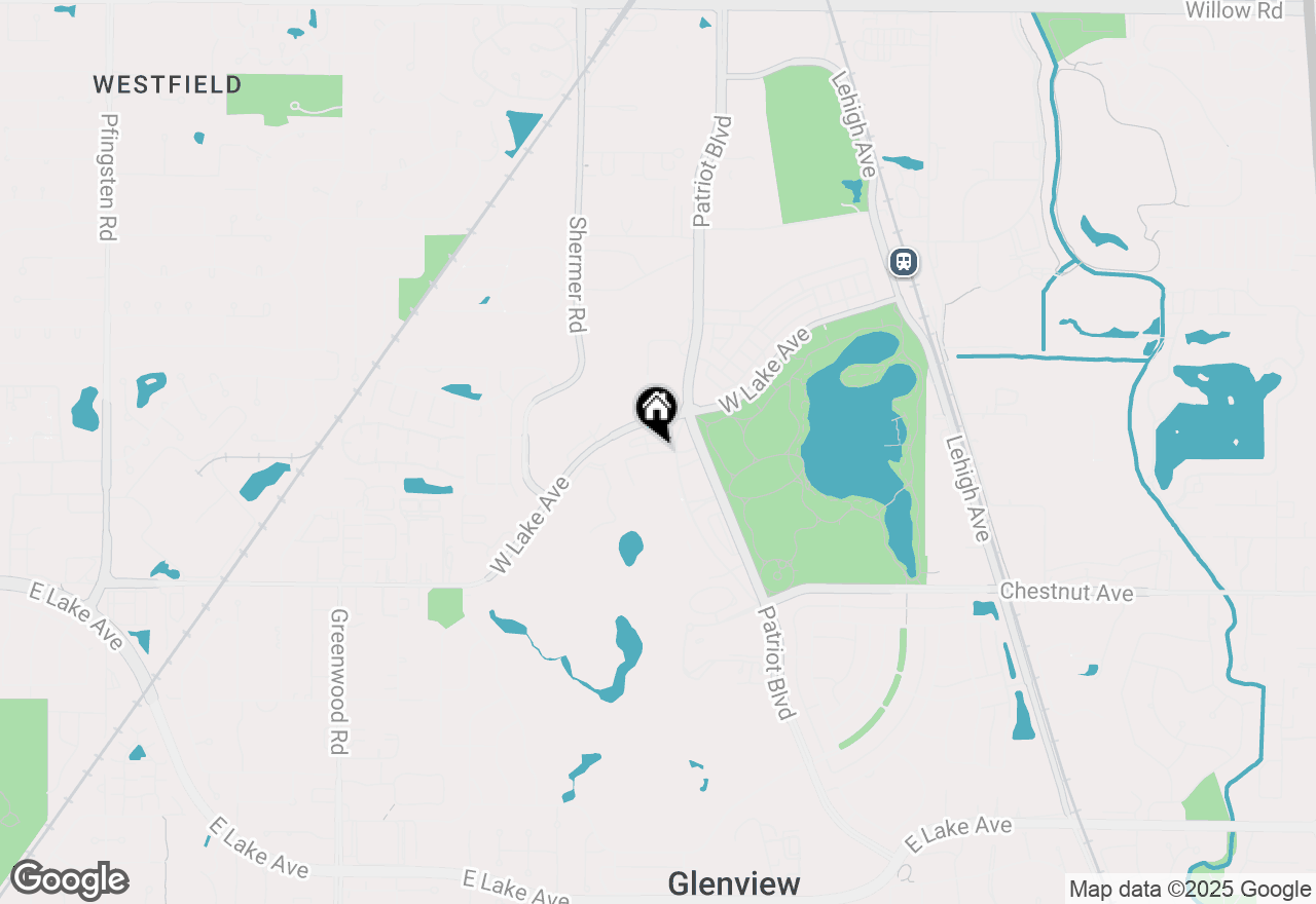 Map of 3186 Valcour Drive #12-1, Glenview, IL 60026