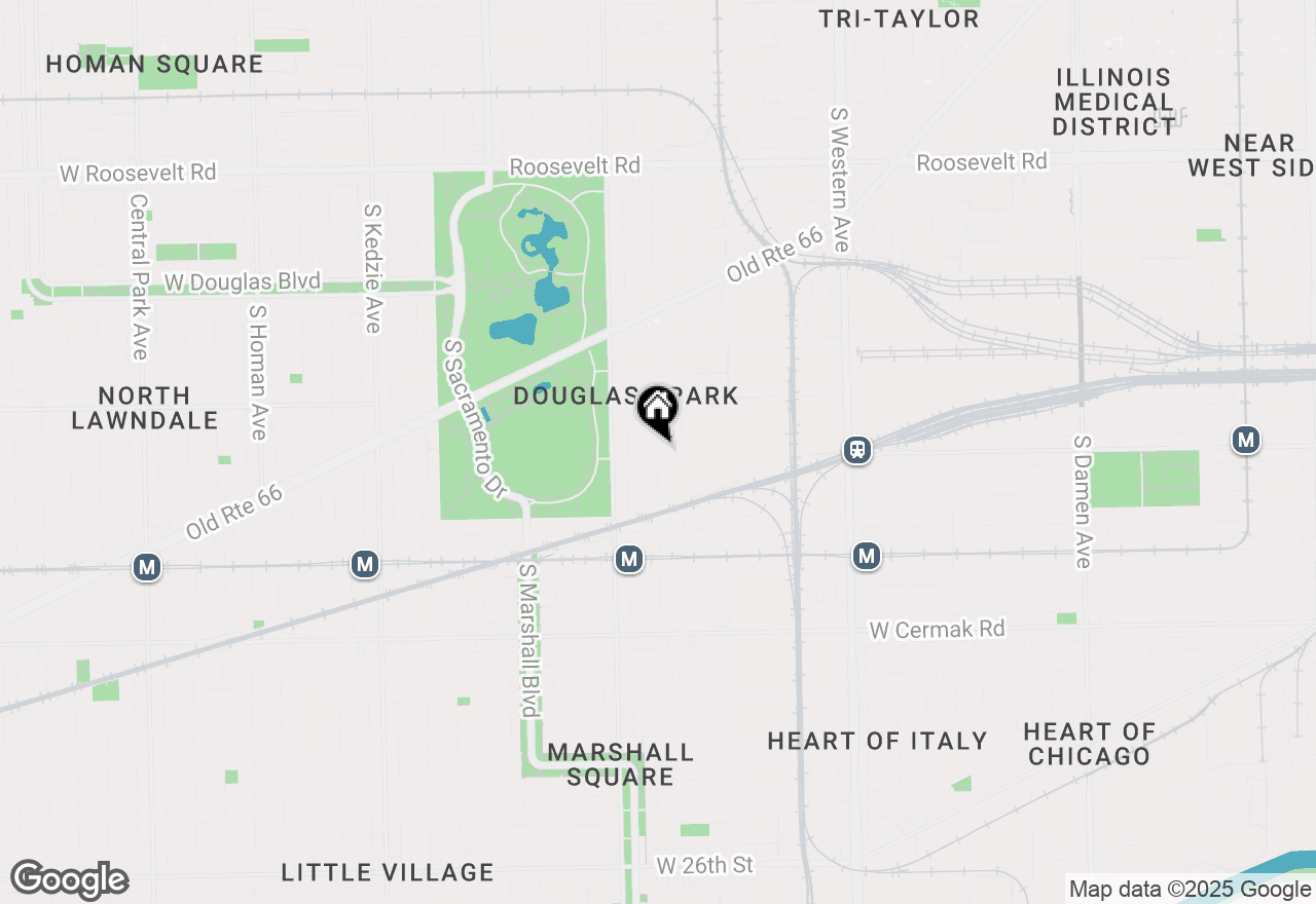 Map of 2710 W 18th Street, Chicago, IL 60608