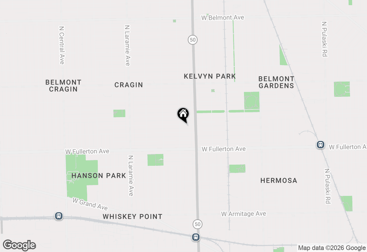 Map of 4847 W Deming Place, Chicago, IL 60639