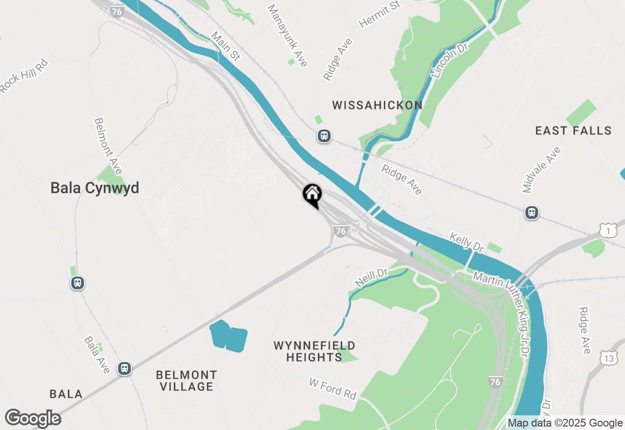 Map of 9 Presidential Boulevard #1B-406, Bala Cynwyd, PA 19004