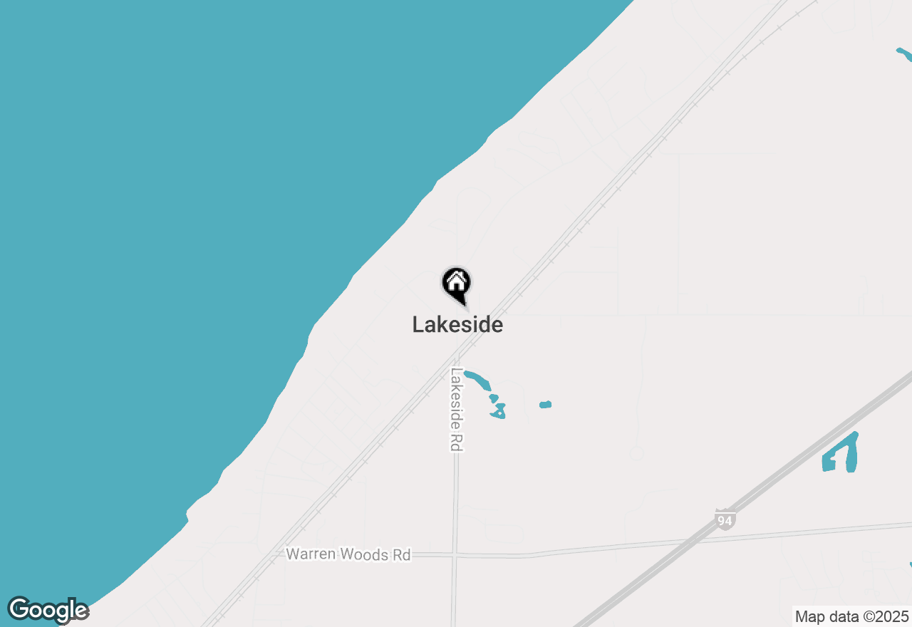 Map of 14884 Lakeside Road #2, Lakeside, MI 49116