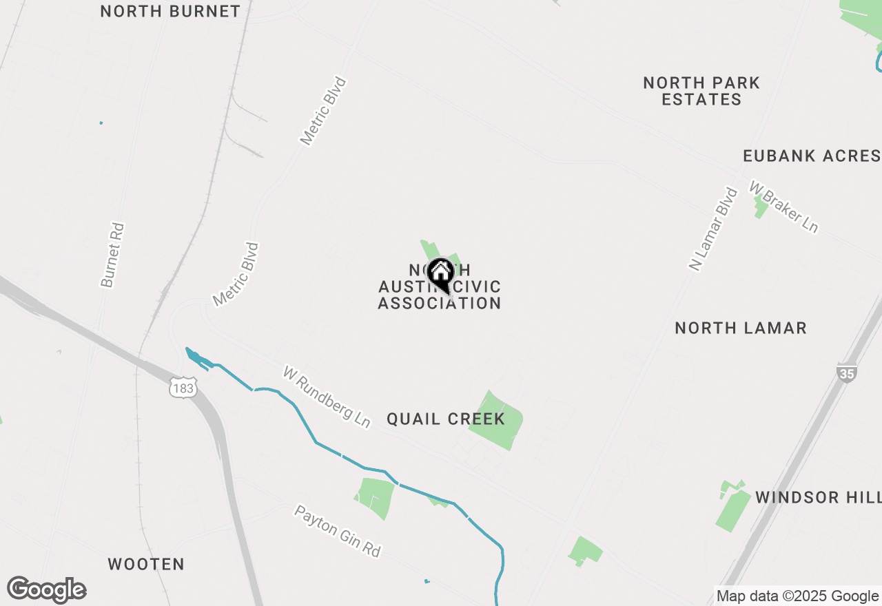 Map of 1409 Mearns Meadow Blvd, Austin, TX 78758