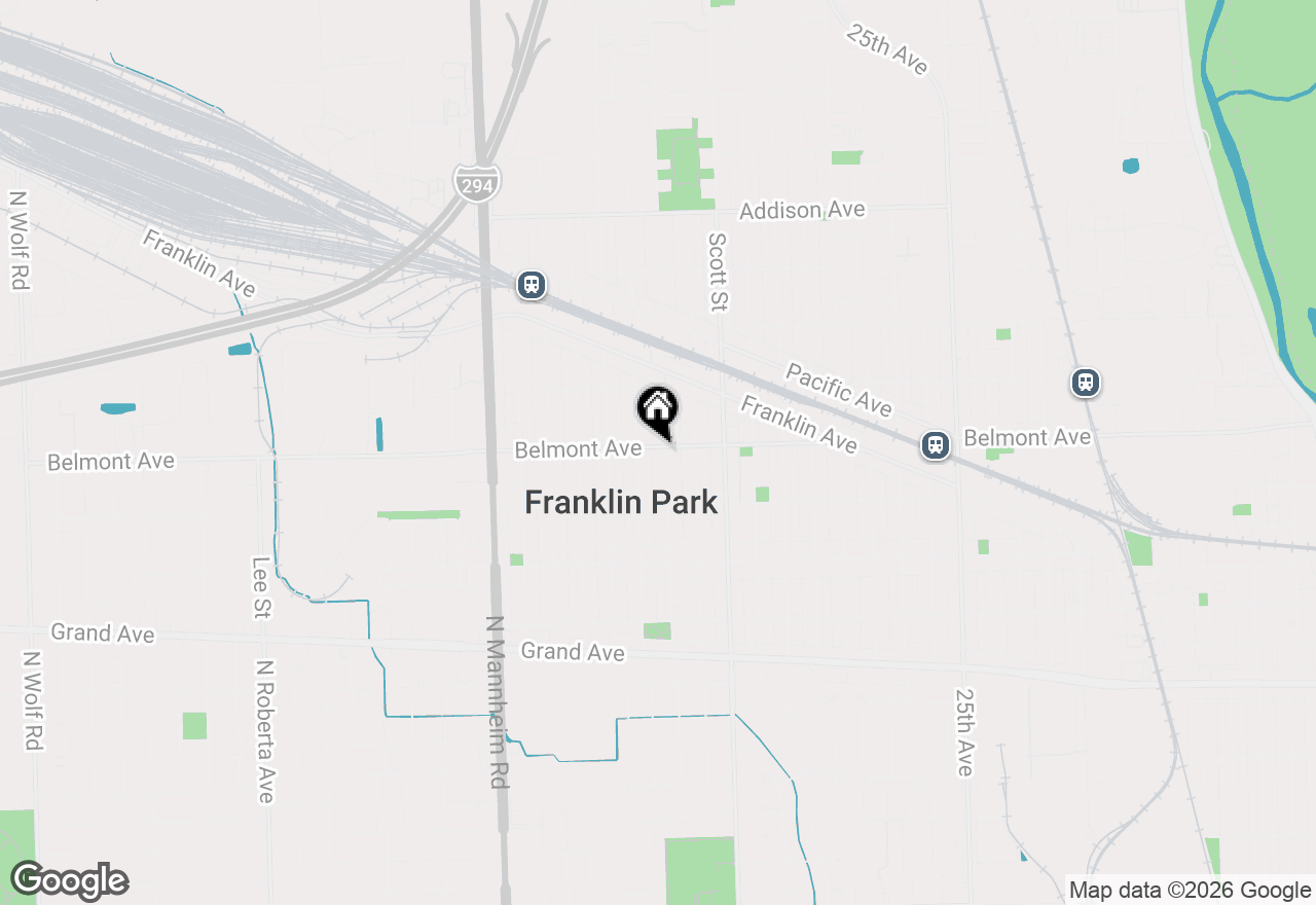 Map of 10101 Belmont Avenue, Franklin Park, IL 60131