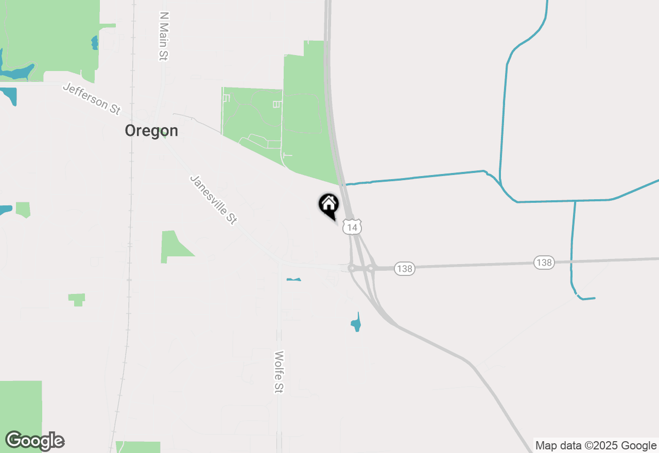 Map of 909 Park Street #101, Oregon, WI 53575