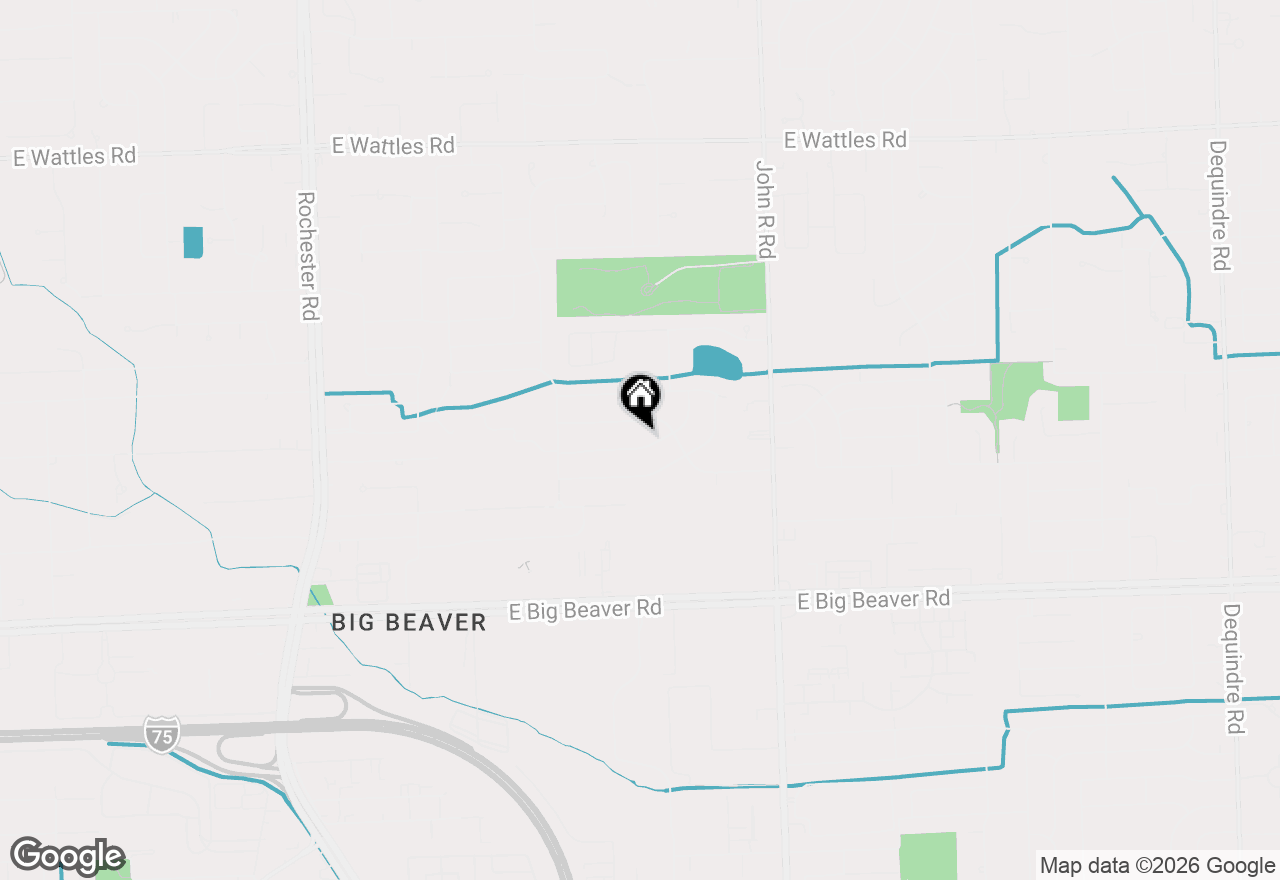 Map of 1711 Crestline Drive, Troy, MI 48083