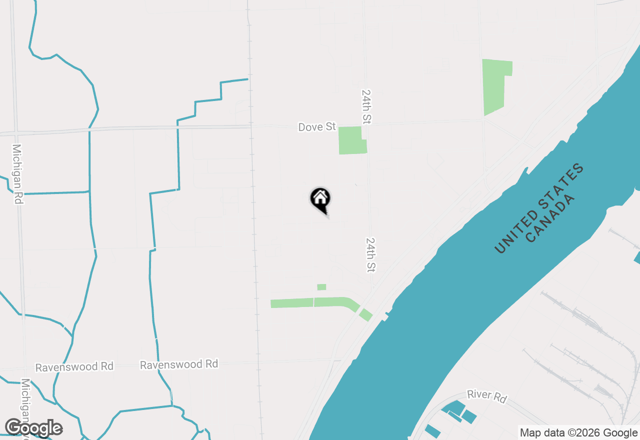 Map of 2712 Vanness Street, Port Huron, MI 48060