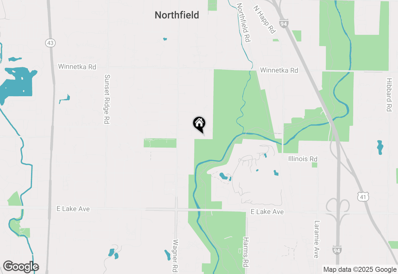 Map of 737 Becker Road, Glenview, IL 60025