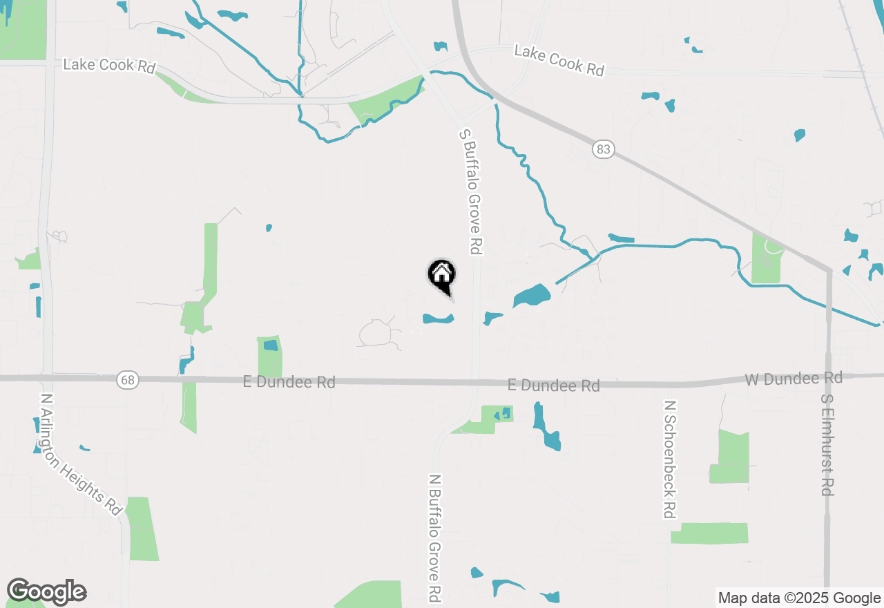 Map of 101 Old Oak Drive #400A, Buffalo Grove, IL 60089