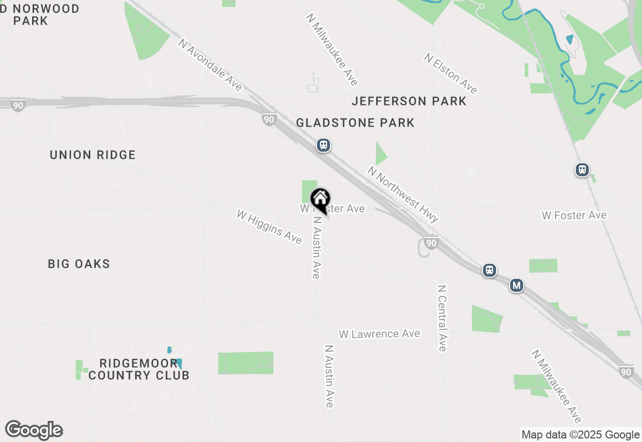 Map of 5133 N Austin Avenue, Chicago, IL 60630