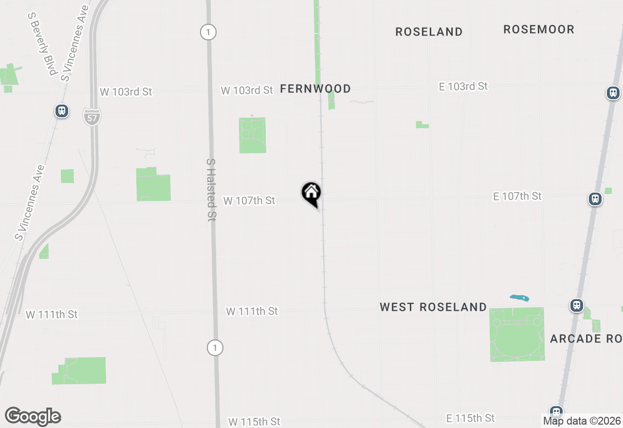 Map of 10731 S Eggleston Avenue, Chicago, IL 60628
