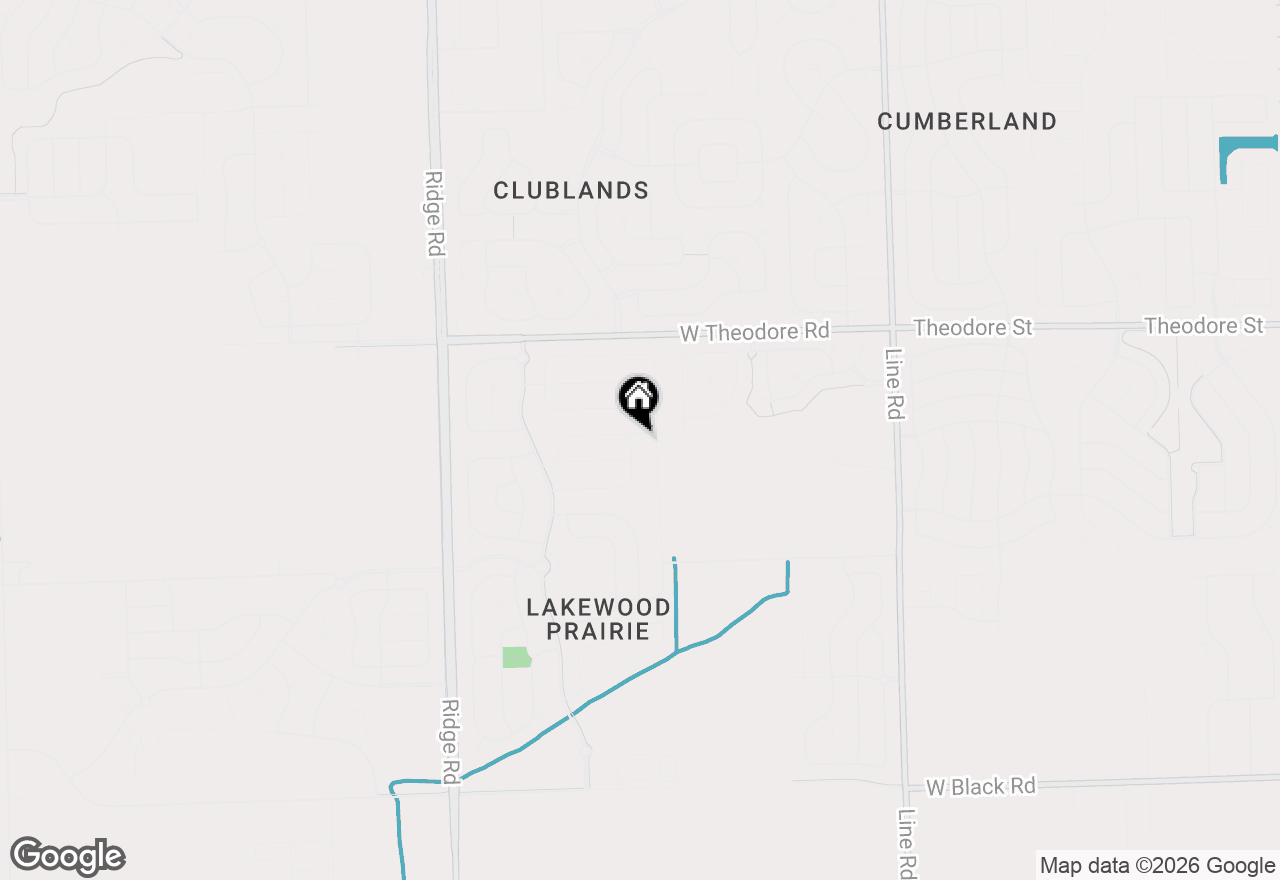 Map of 1326 Geranium Drive, Joliet, IL 60431