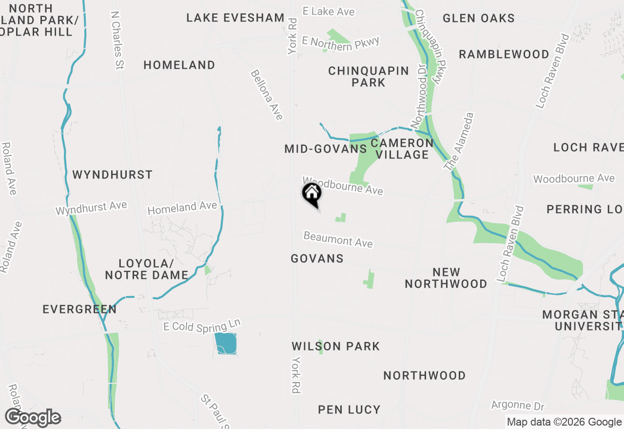 Map of 5200 Ready Avenue, Baltimore, MD 21212