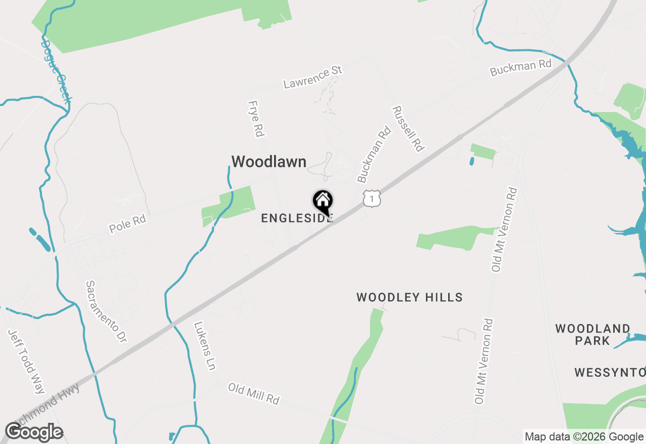 Map of 8430 Richmond Highway, Alexandria, VA 22309