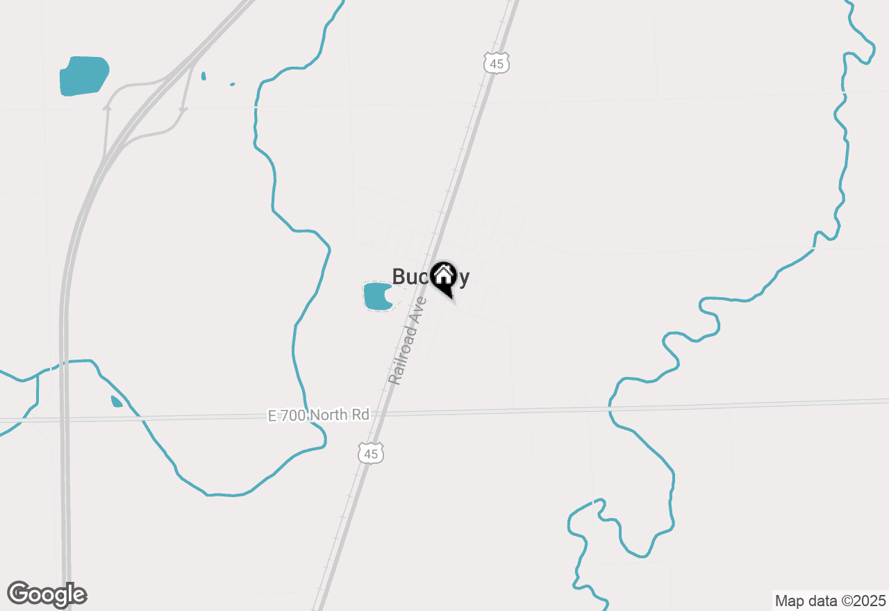 Map of 106 E Elm Street, Buckley, IL 60918