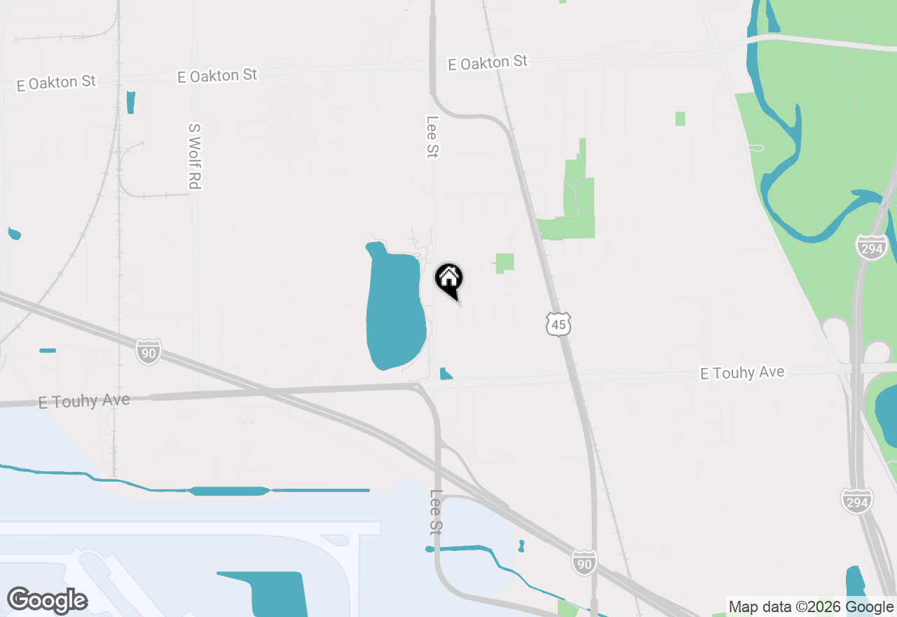 Map of 1241 Fargo Avenue, Des Plaines, IL 60018