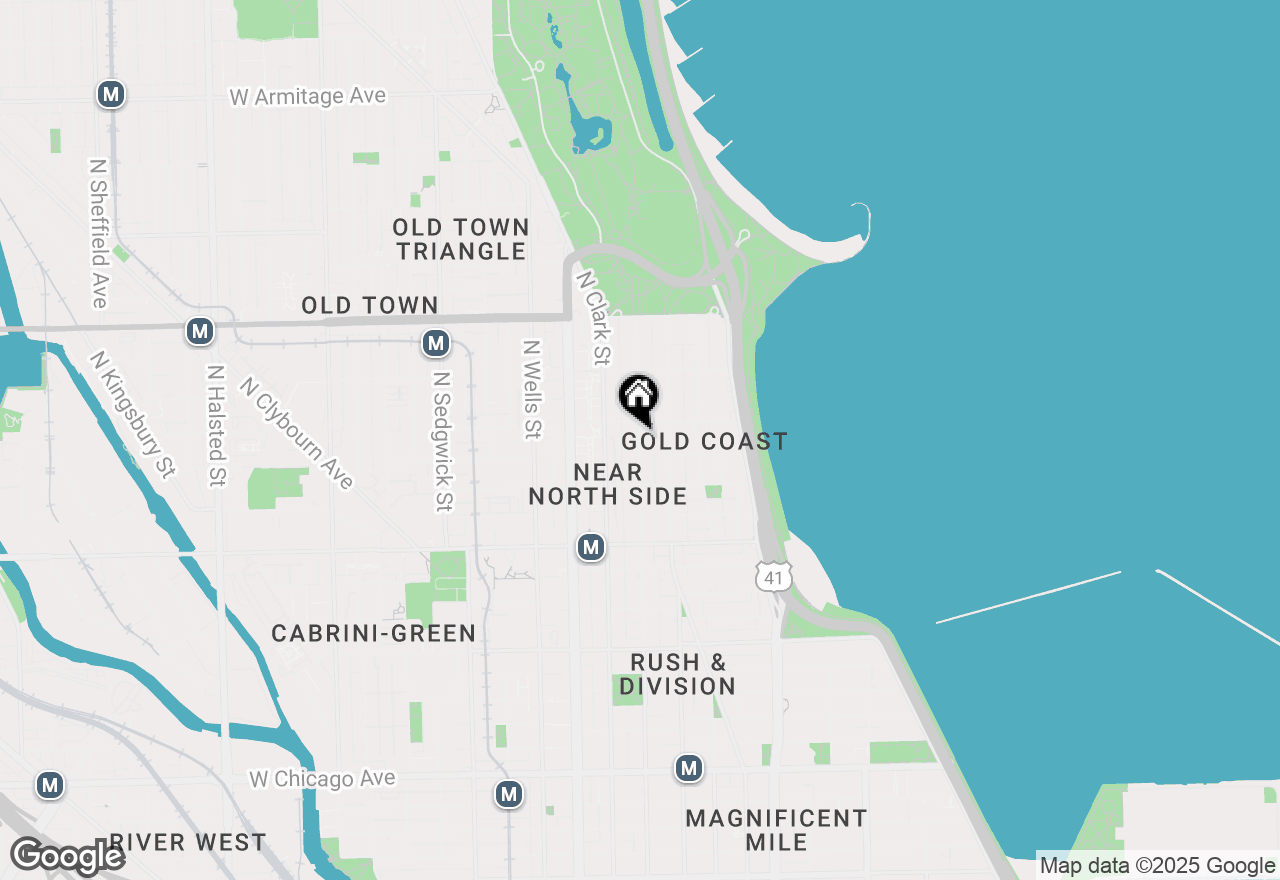 Map of 1350 N Dearborn Parkway, Chicago, IL 60610