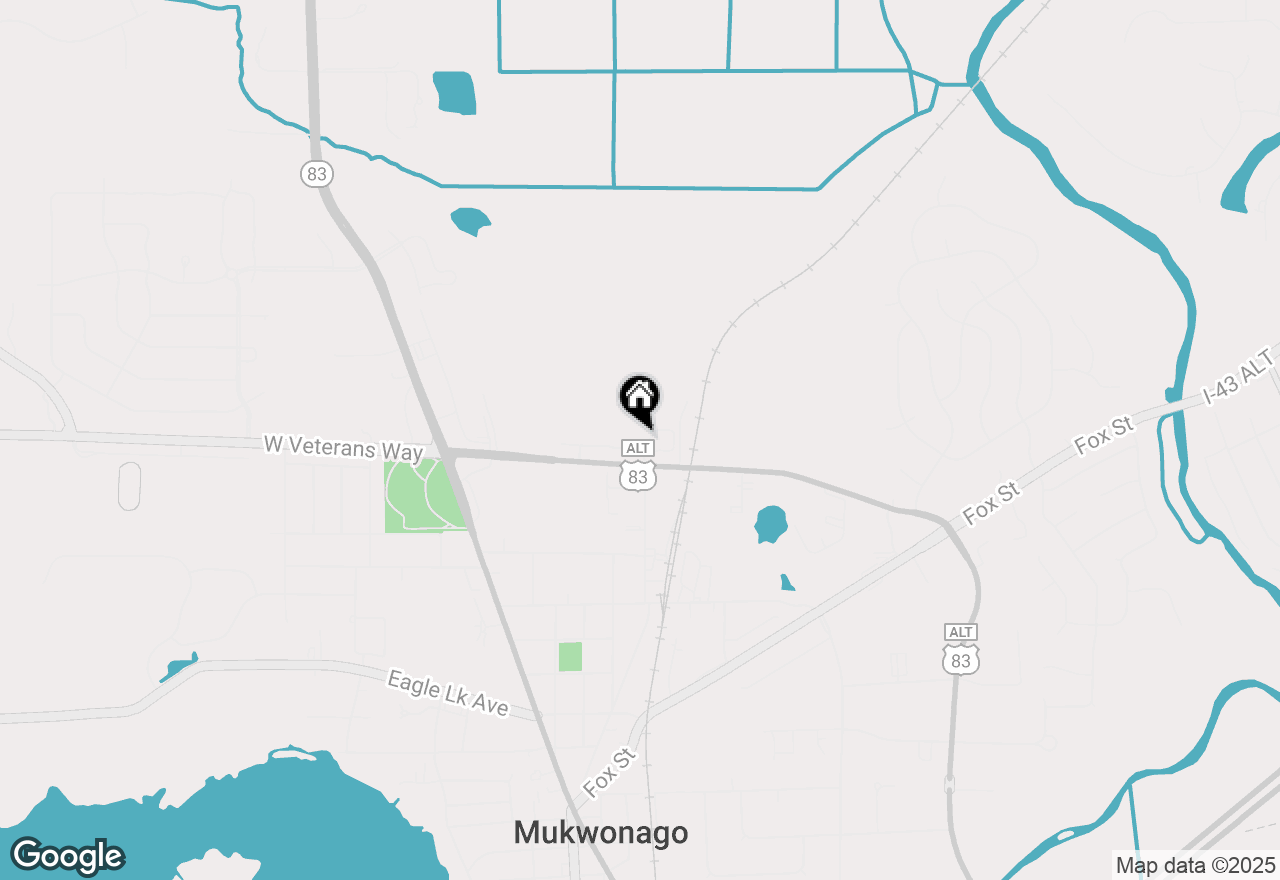 Map of 420 E Veterans Way #8, Mukwonago, WI 53149