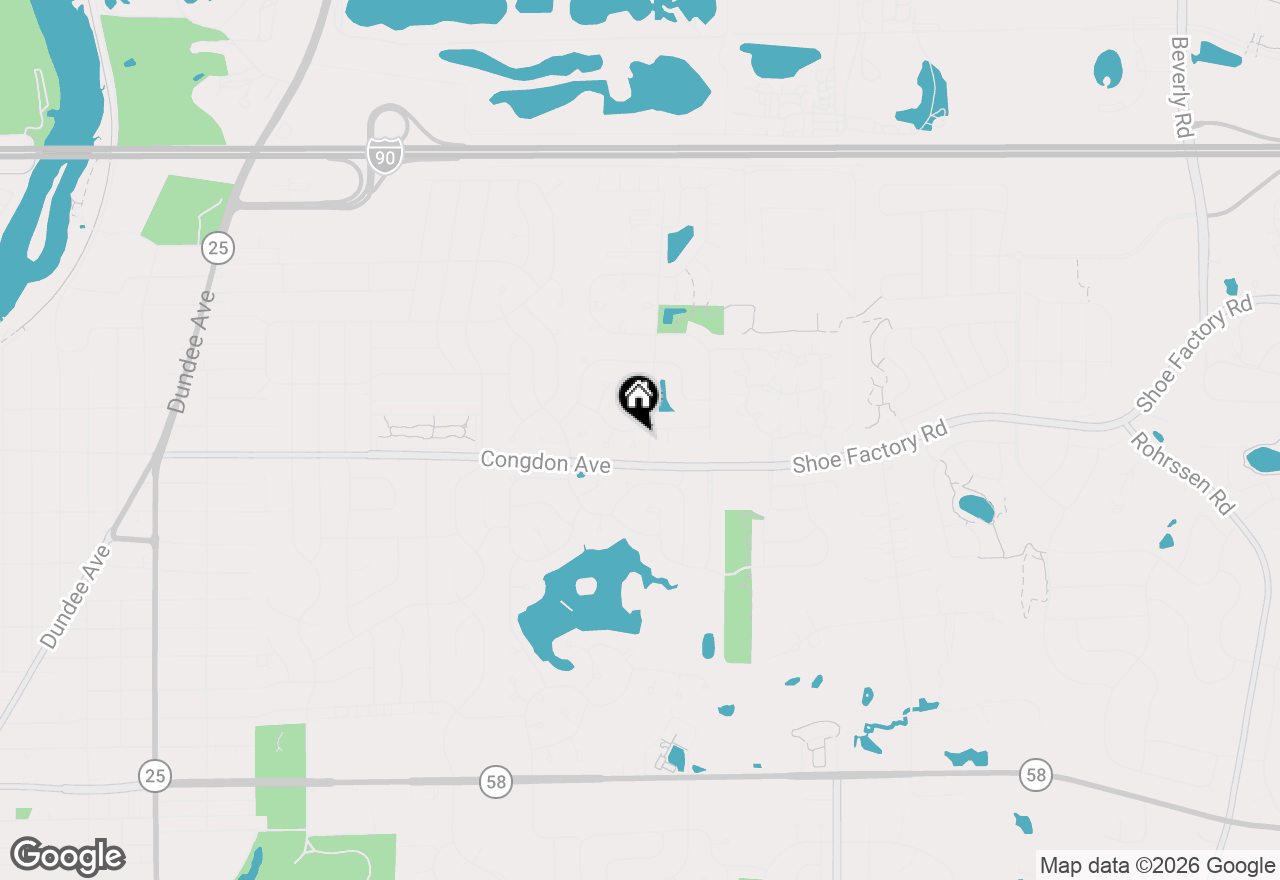 Map of 1139 Ironwood Court, Elgin, IL 60120