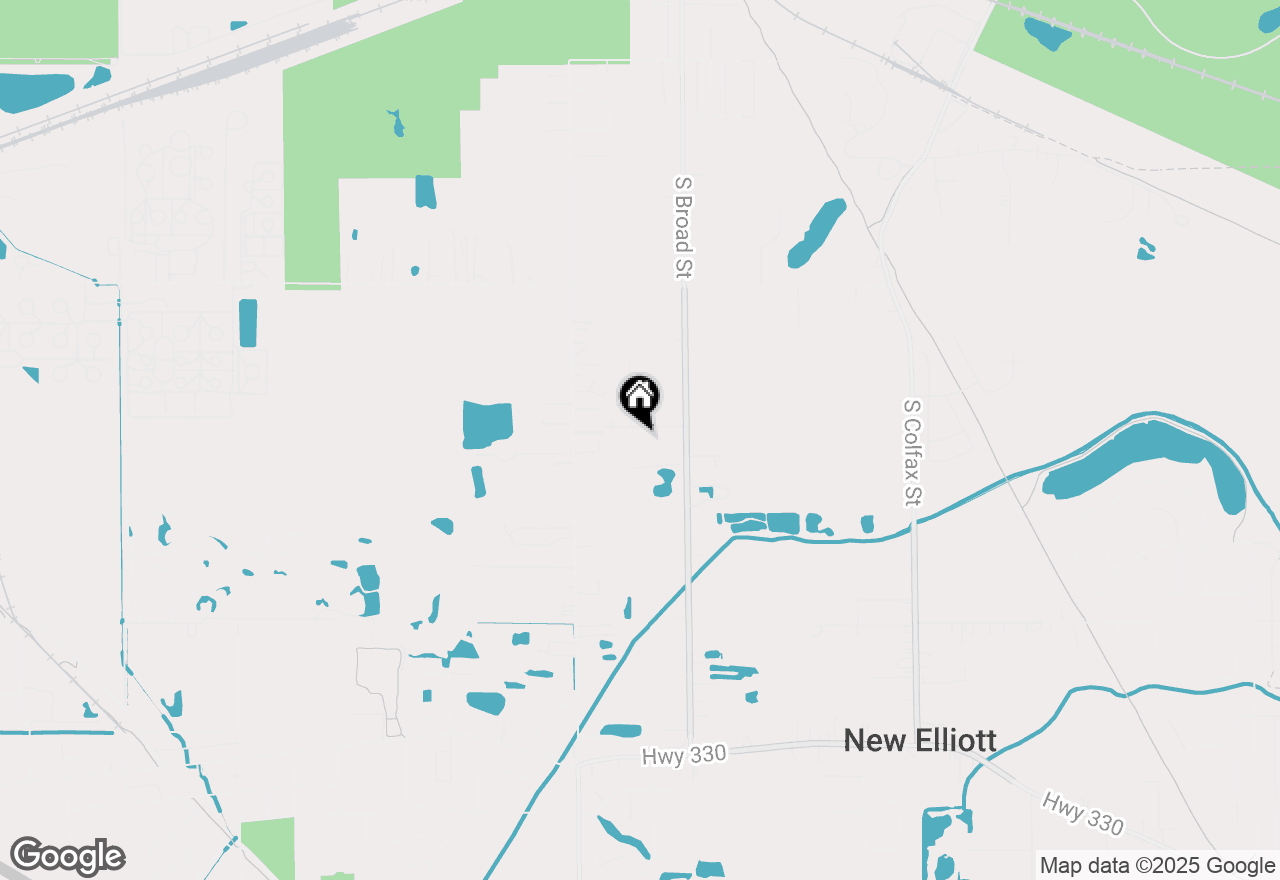 Map of 132 James Road, Griffith, IN 46319