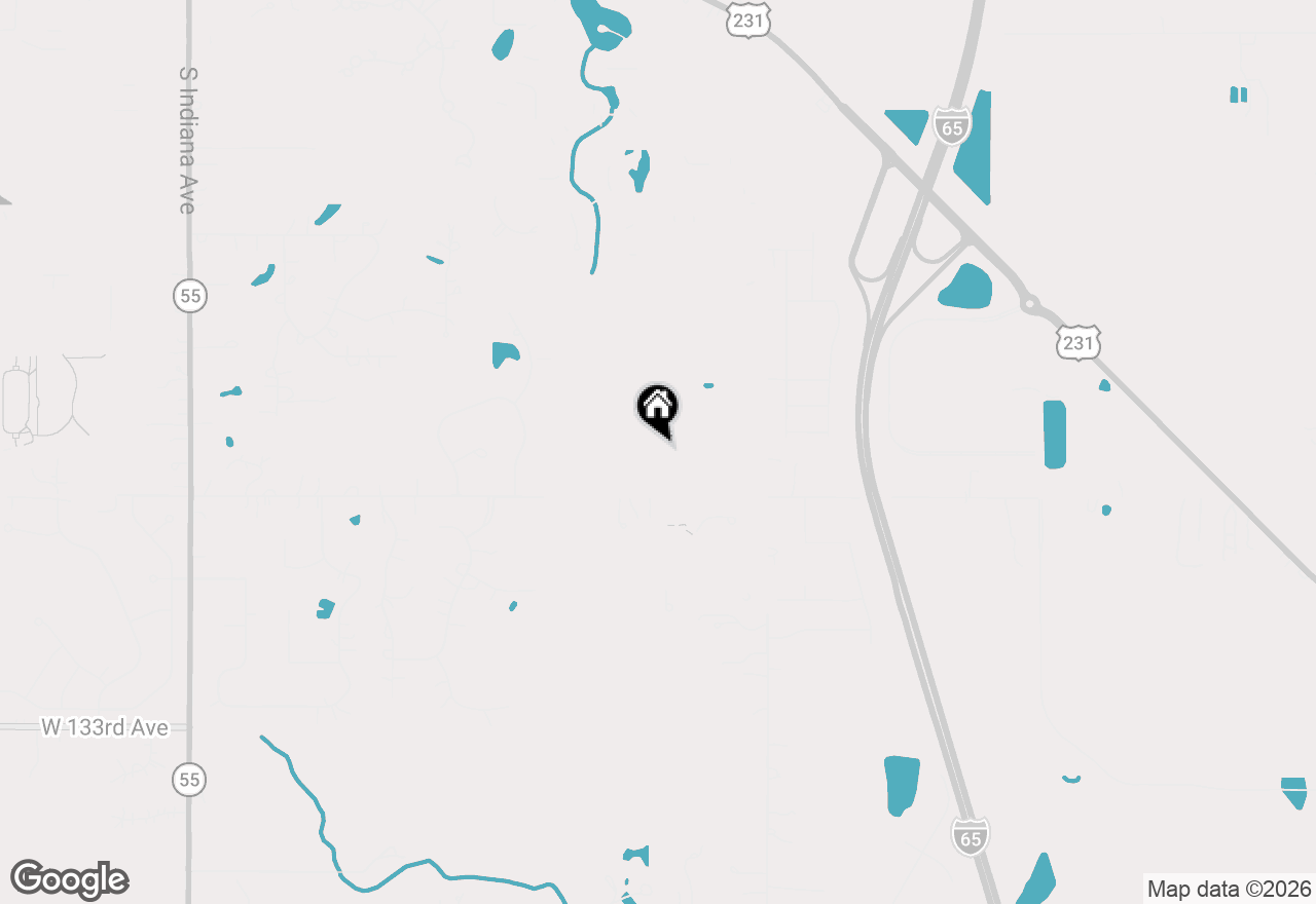 Map of 12826 Massachusetts Street, Crown Point, IN 46307