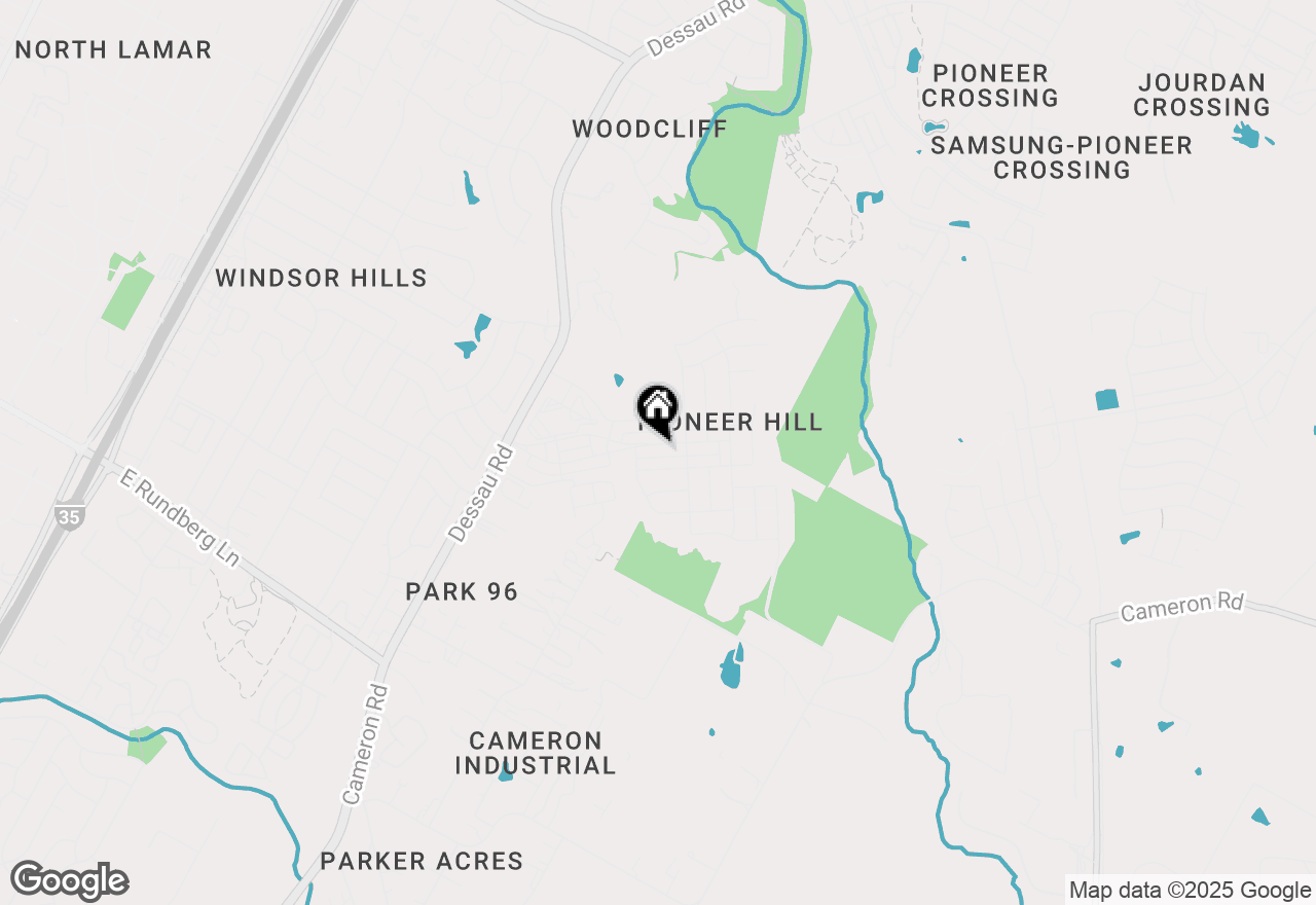 Map of 2013 Langdale Ln, Austin, TX 78754