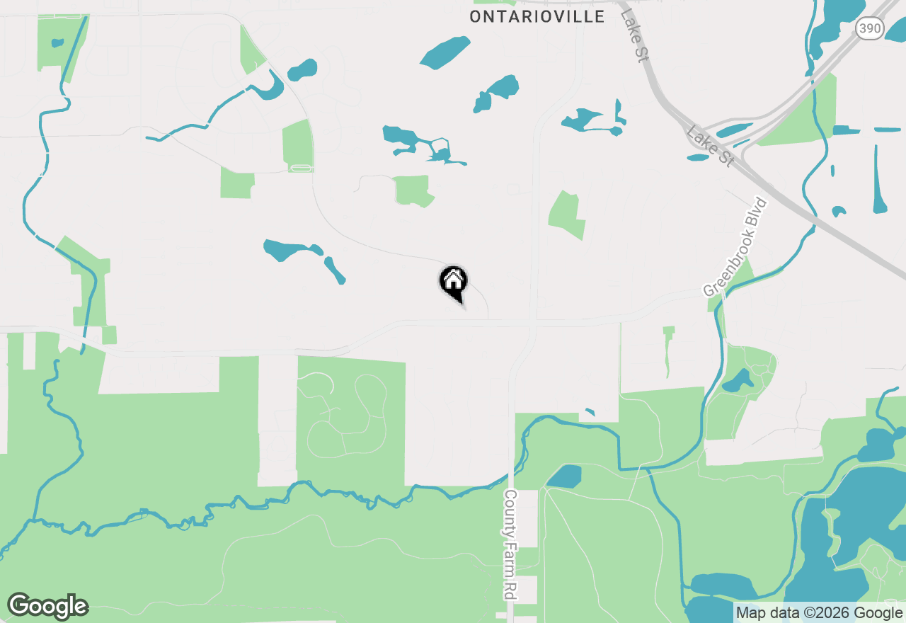 Map of 1174 Longford Road, Bartlett, IL 60103