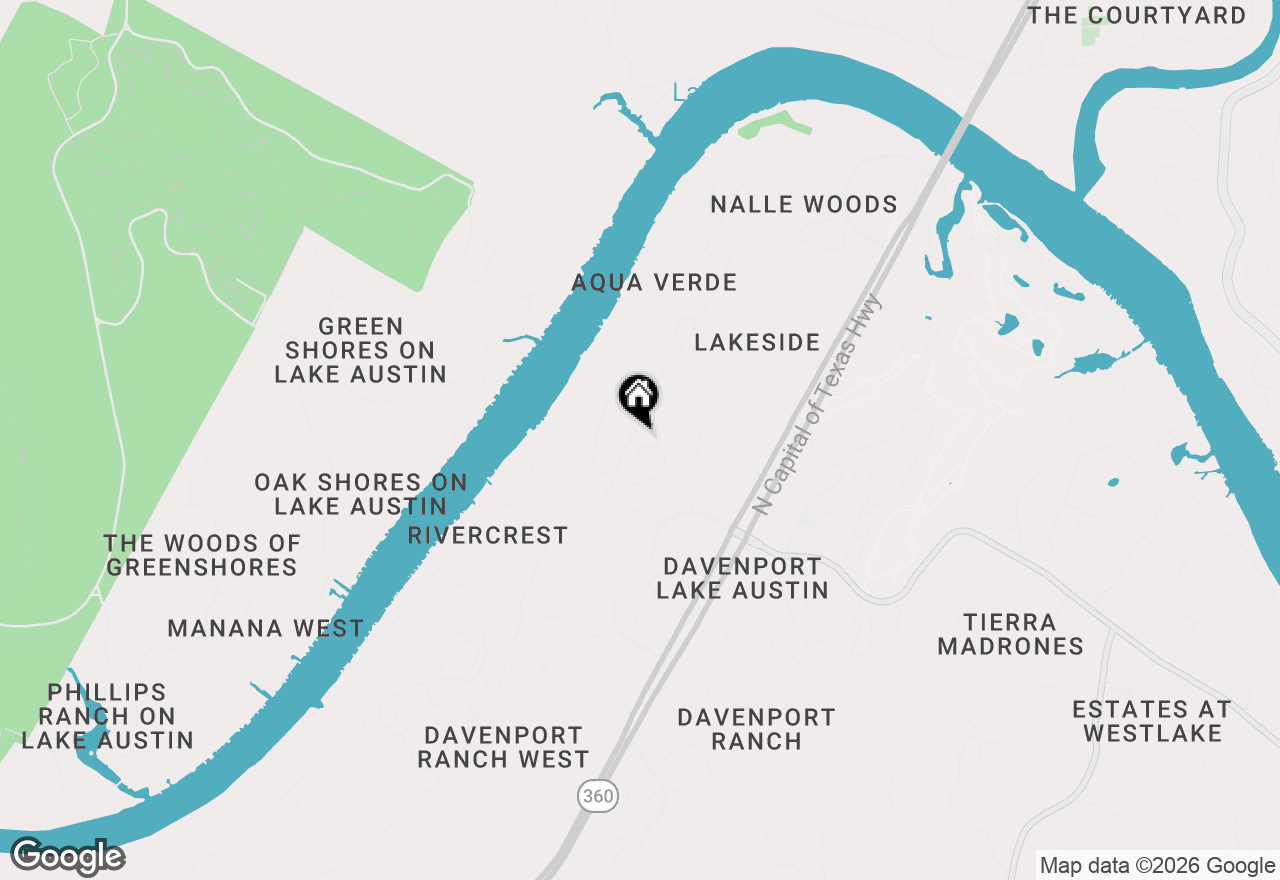 Map of 6708 Dogwood Creek Dr, Austin, TX 78746