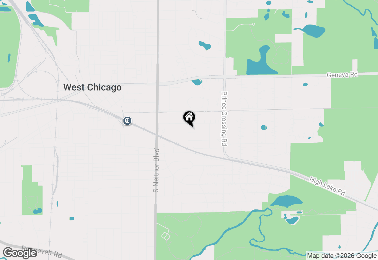 Map of 833 E Sterling Avenue, West Chicago, IL 60185