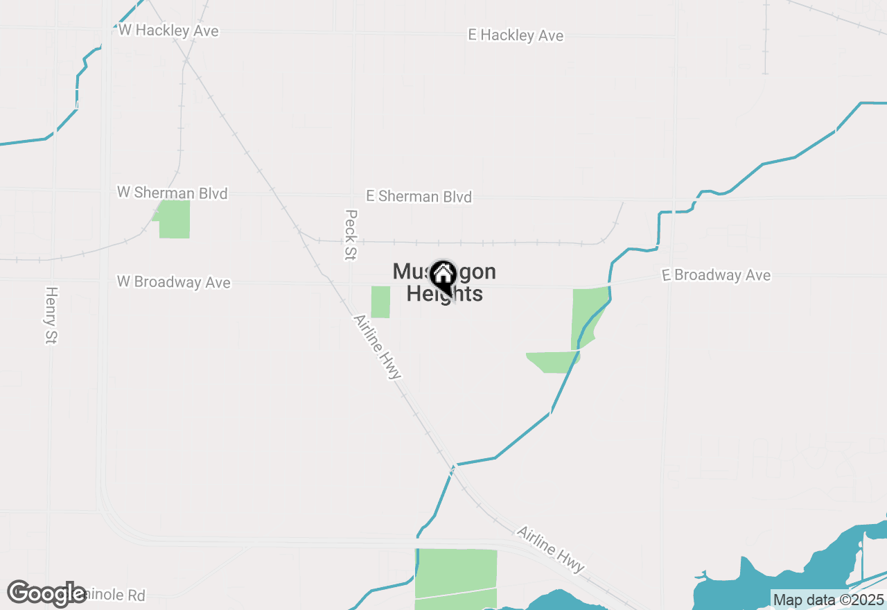 Map of 2827 Mason Boulevard, Muskegon Heights, MI 49444