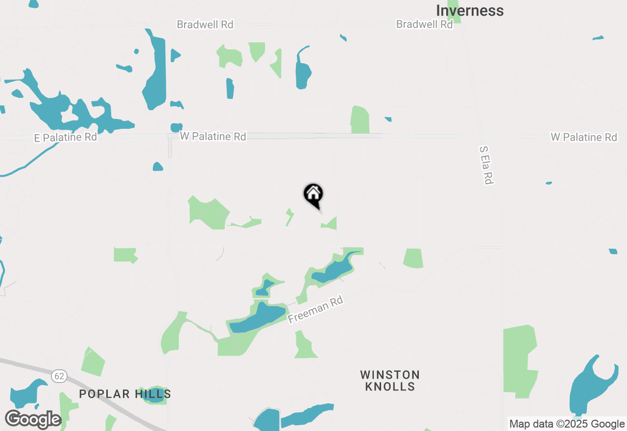 Map of 4500 Crab Orchard Drive, Hoffman Estates, IL 60192