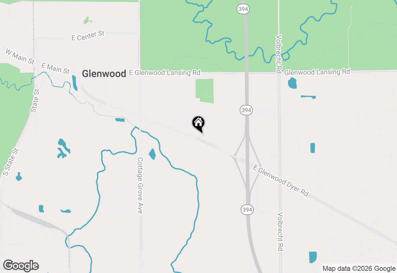 Map of 924 Glenwood Dyer Road E, Glenwood, IL 60425
