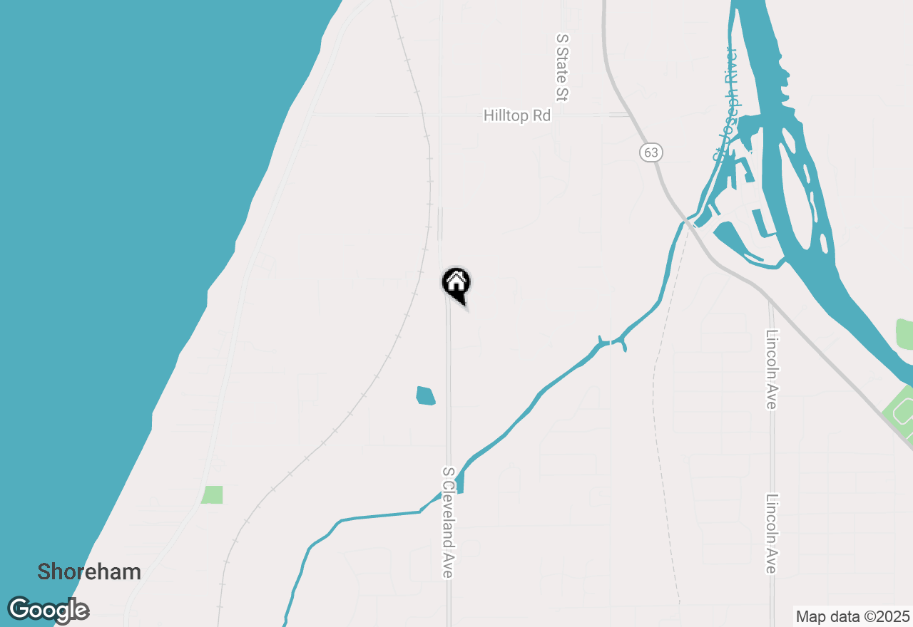 Map of 2603 S Cleveland Avenue, St. Joseph, MI 49085