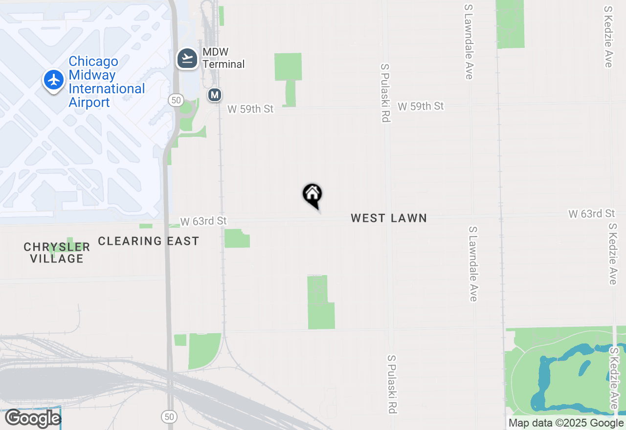 Map of 4246 W 63rd Street, Chicago, IL 60629