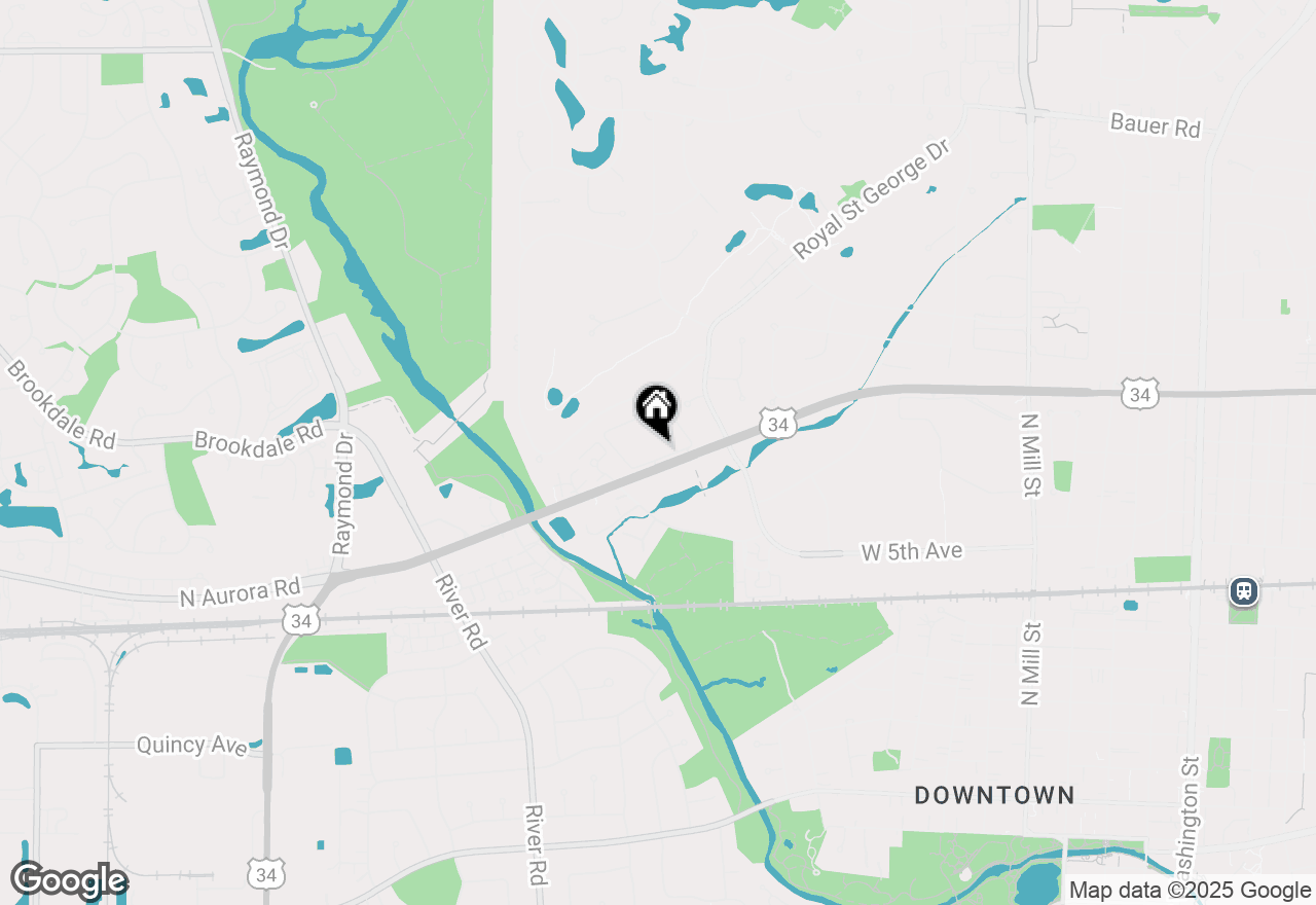 Map of 1053 W Ogden Avenue #3-149, Naperville, IL 60563