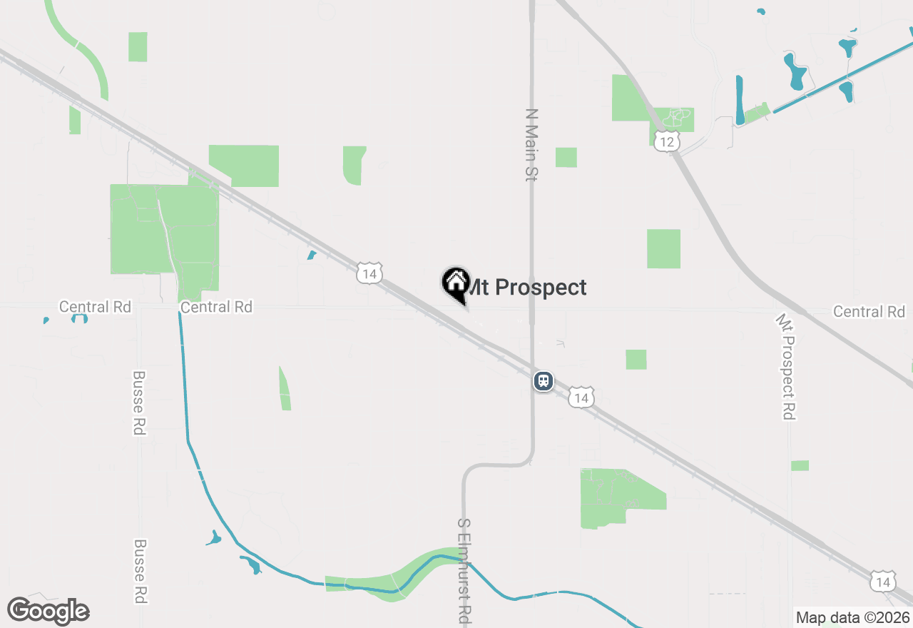 Map of 301 W Central Road, Mount Prospect, IL 60056