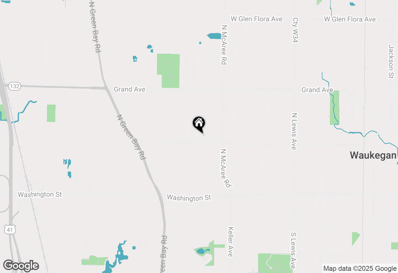 Map of 339 N Pioneer Road, Waukegan, IL 60085