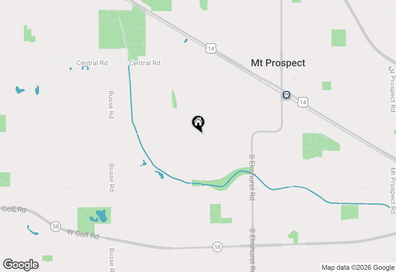 Map of 402 S Na Wa Ta Avenue, Mount Prospect, IL 60056