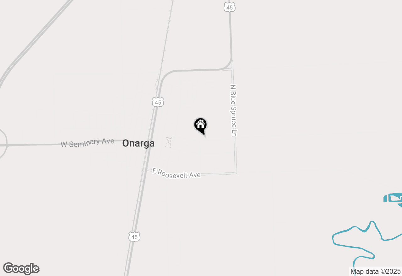 Map of 401 E Lincoln Avenue, Onarga, IL 60955