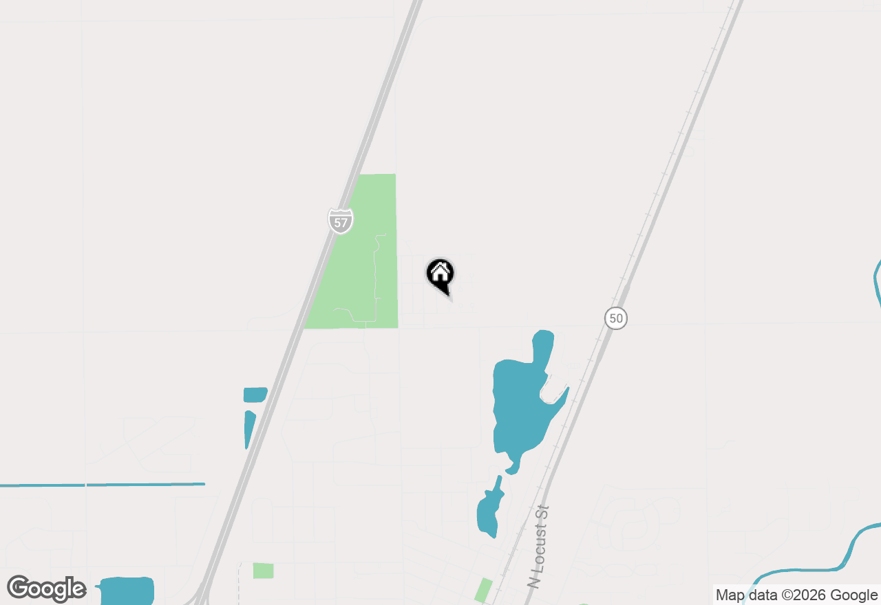 Map of 134 Joyce Drive, Manteno, IL 60950