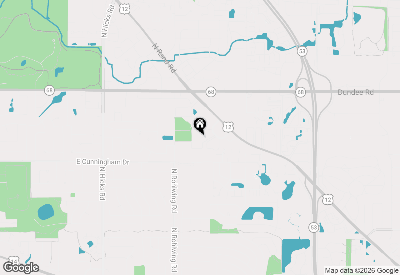 Map of 1463 N Winslowe Drive #101, Palatine, IL 60074