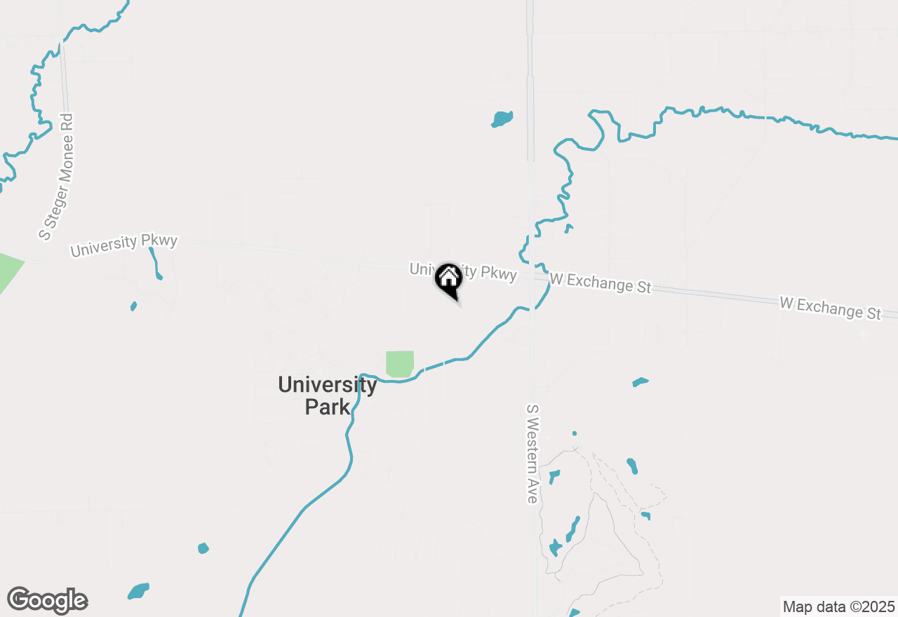 Map of 713 Circle Drive, University Park, IL 60484