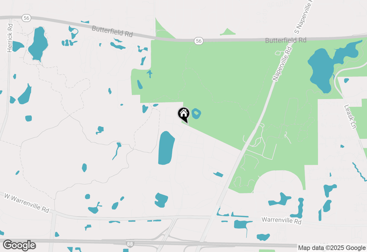 Map of 2508 Weatherbee Lane, Naperville, IL 60563