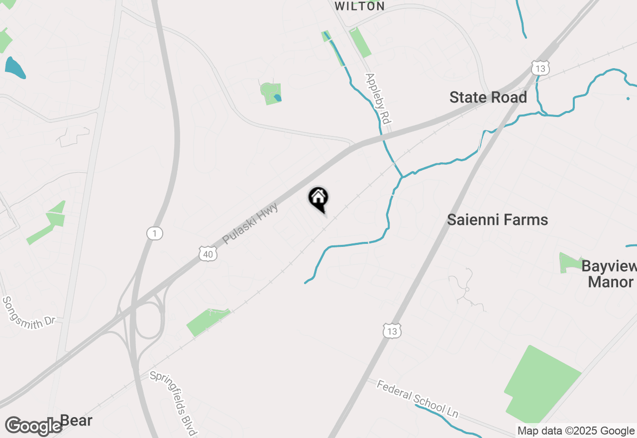 Map of 734 Pulaski Hwy #UNIT 30, Bear, DE 19701