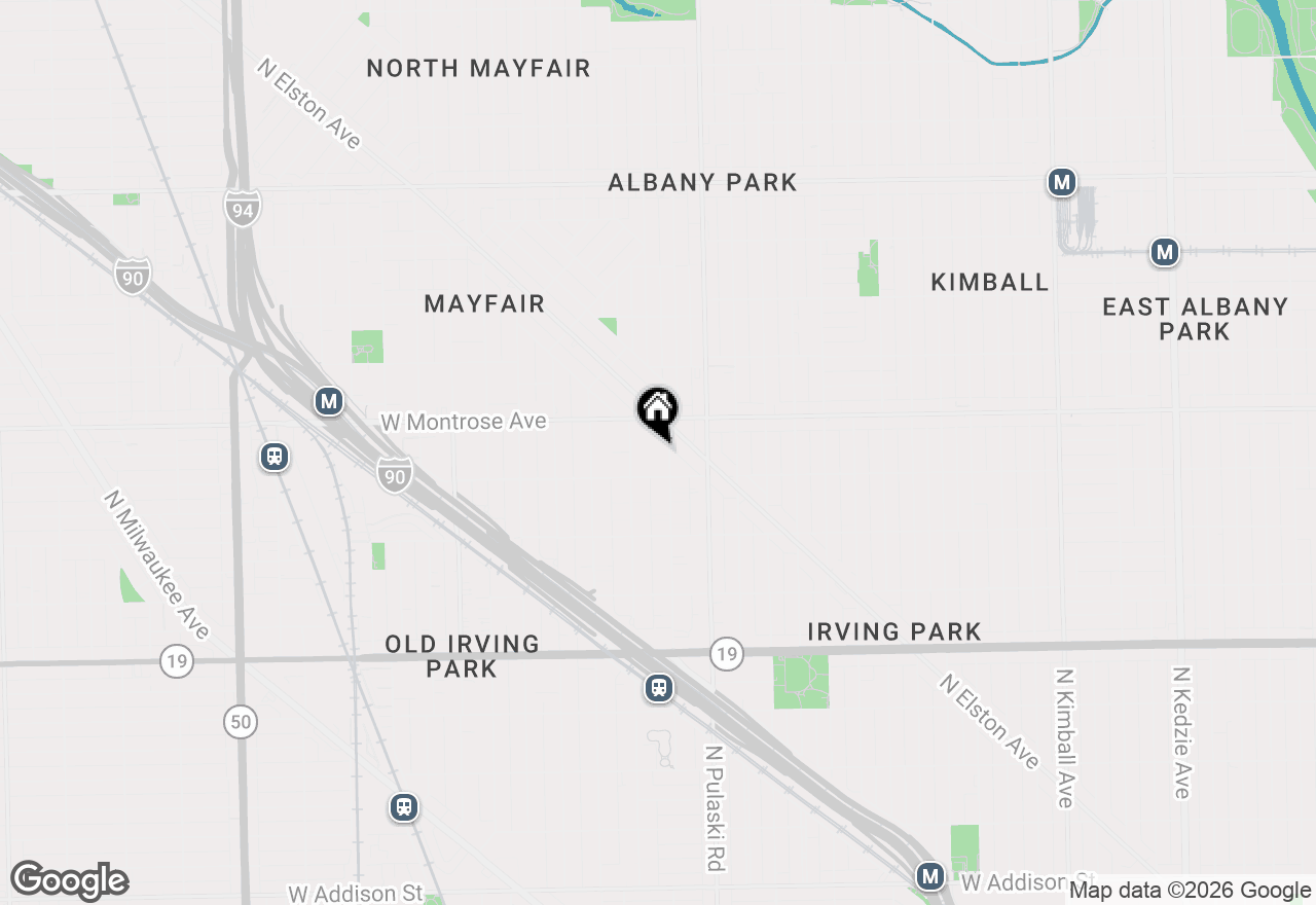 Map of 4326 N Keystone Avenue #2C, Chicago, IL 60641