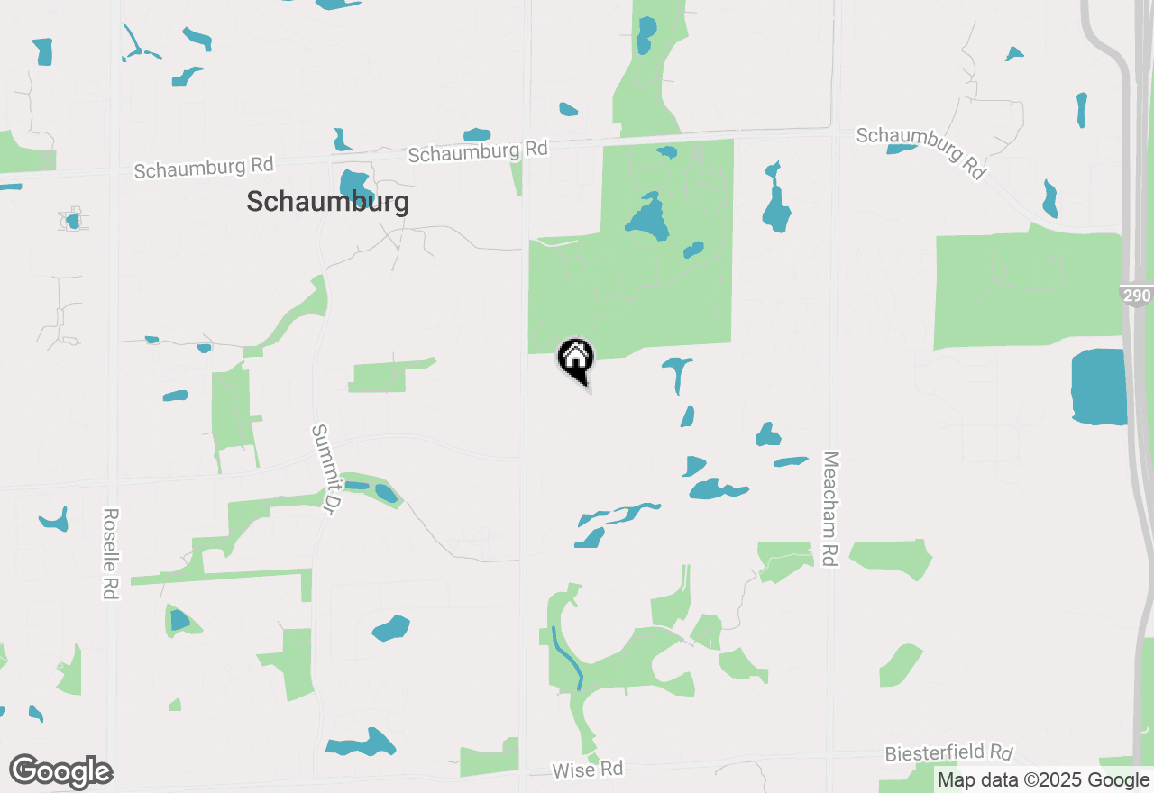 Map of 1811 Fox Run Drive #B, Elk Grove Village, IL 60007