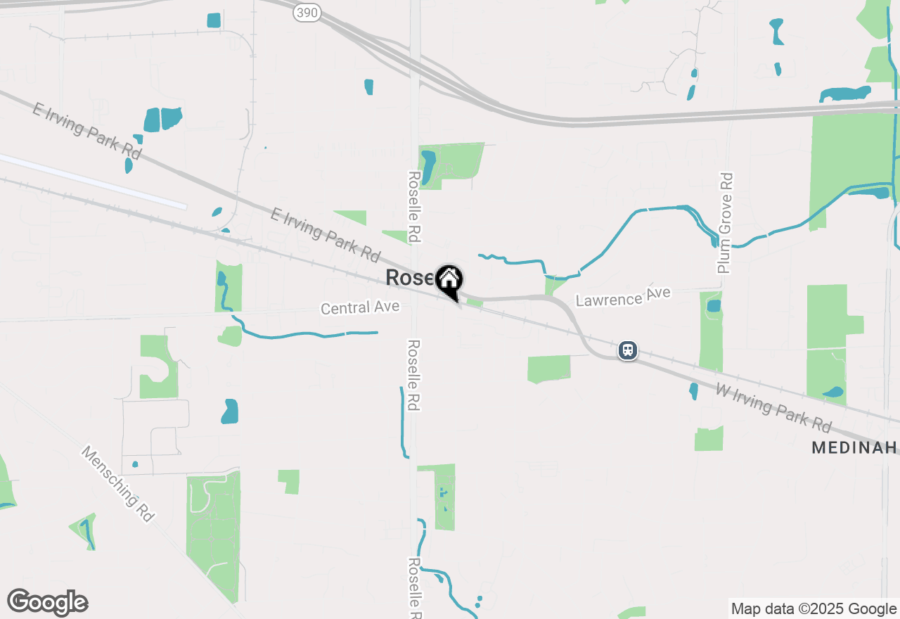 Map of 14 S Prospect Street #504, Roselle, IL 60172