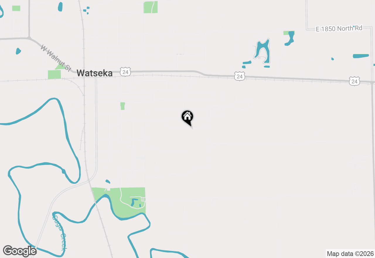 Map of 601 E Porter Avenue, Watseka, IL 60970