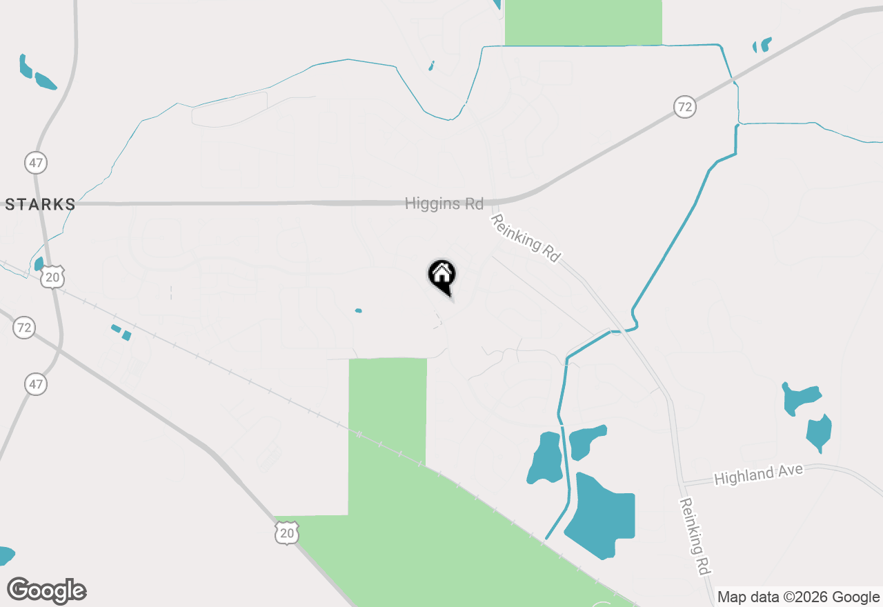 Map of 941 Emerald Drive, Pingree Grove, IL 60140