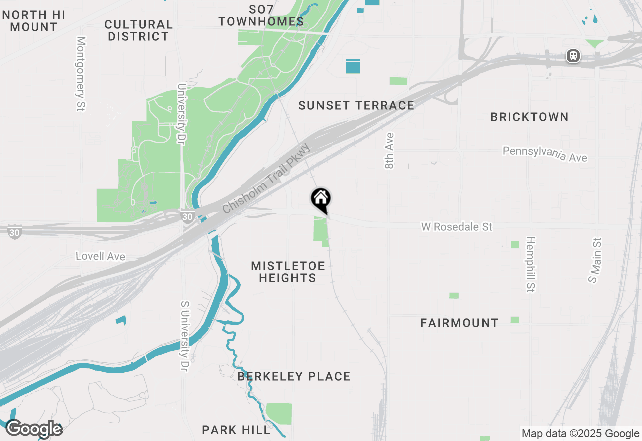 Map of 2101 W Rosedale Street #302, Fort Worth, TX 76104